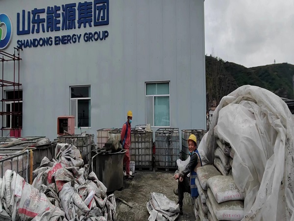 周矶办事处厂房地面下沉注浆加固